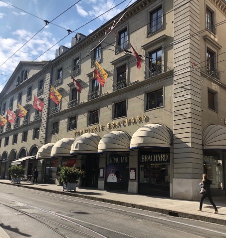 Photo ensoleillée de nos vitrines 