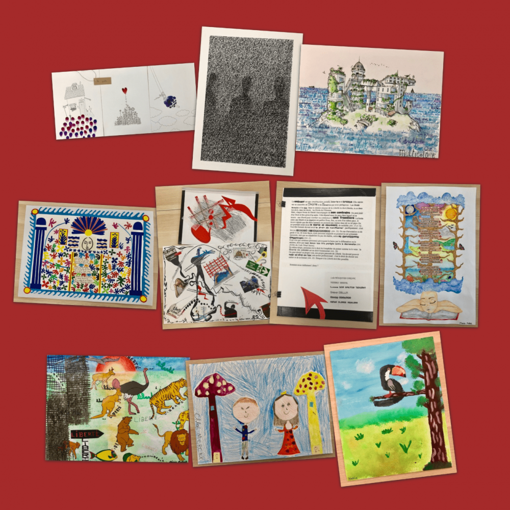 Dessins des gagnants par catégories